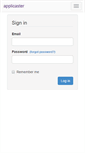 Mobile Screenshot of admin.applicaster.com